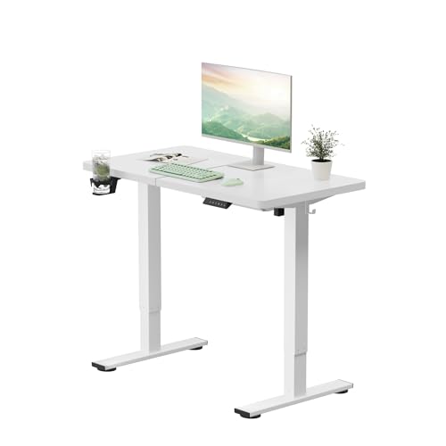 SANODESK 電動昇降式デスク E150 ホワイト FlexiSpot デスク 昇降 Sanodesk E150 電動昇降デスク パソコン